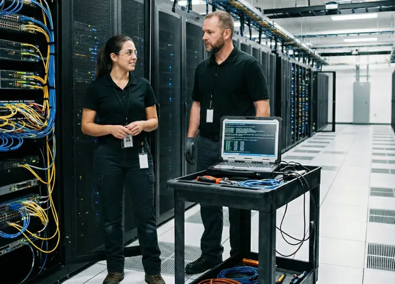 High speed servers in an Kansas Data Center