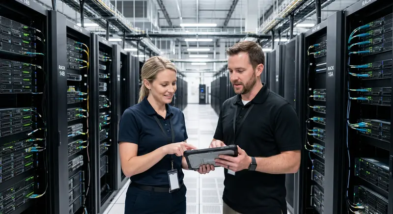 High speed servers in an Minnesota Data Center