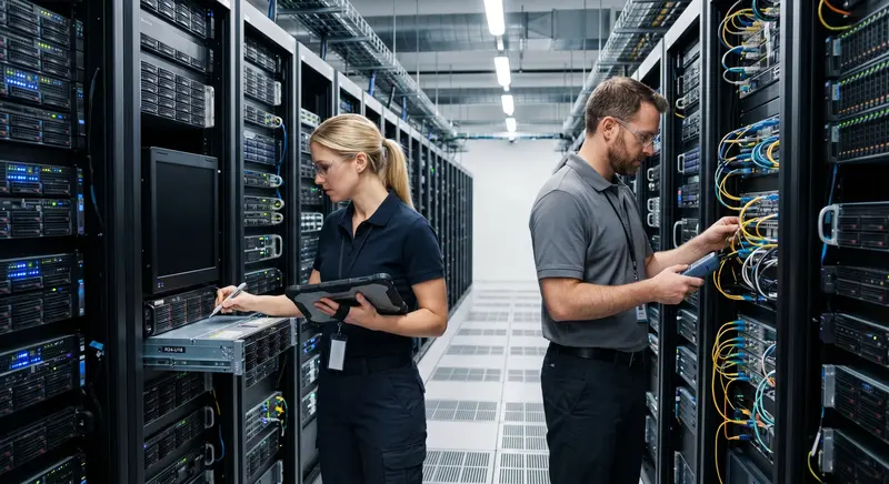 High speed servers in an Silicon Valley Data Center