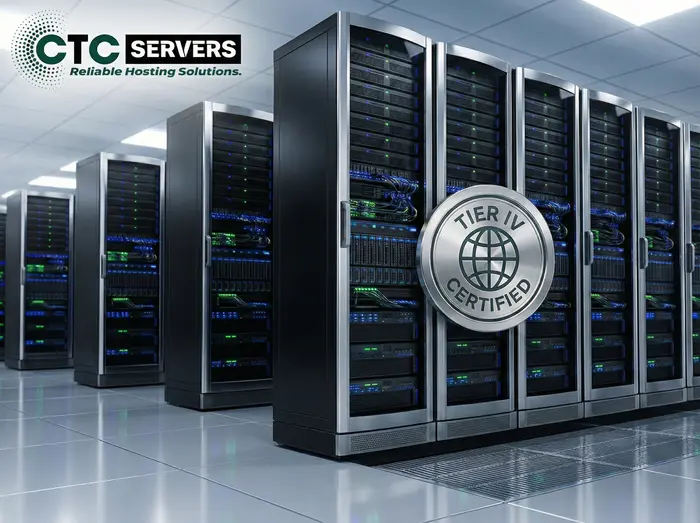 Tier IV Data Center Server Room